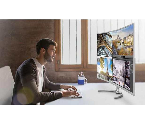 PHILIPS 40'' BDM4037UW/00  Srebrny - 346889 - zdjęcie 3